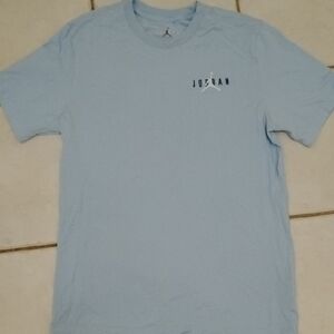 Jordan Men's Sky Blue Short Sleeve Tee